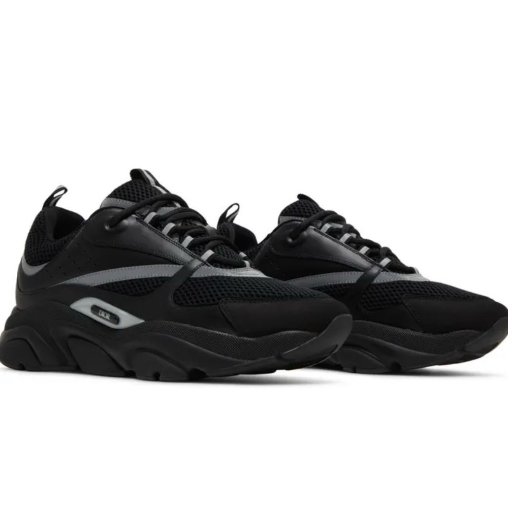 Dior B22 Black Silver